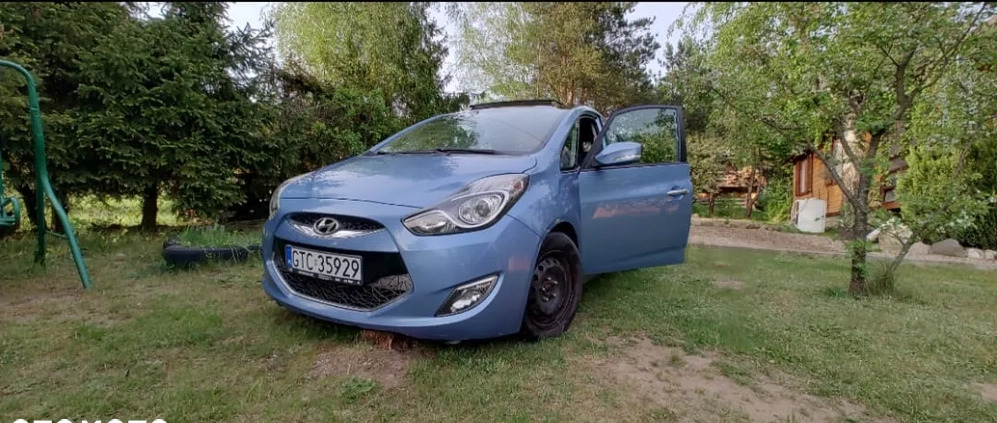 Hyundai ix20 cena 22900 przebieg: 222499, rok produkcji 2011 z Tczew małe 106